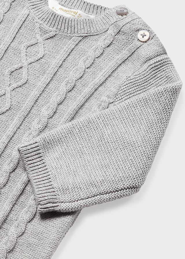 Conjunto Polaina y Gorro de tricot  ECOFRIENDS de Mayoral