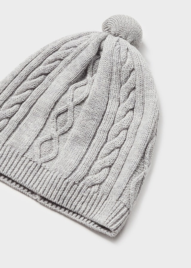 Conjunto Polaina y Gorro de tricot  ECOFRIENDS de Mayoral