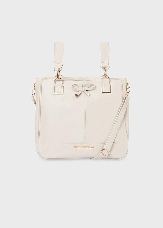Bolso panera detalle lazo de mayoral