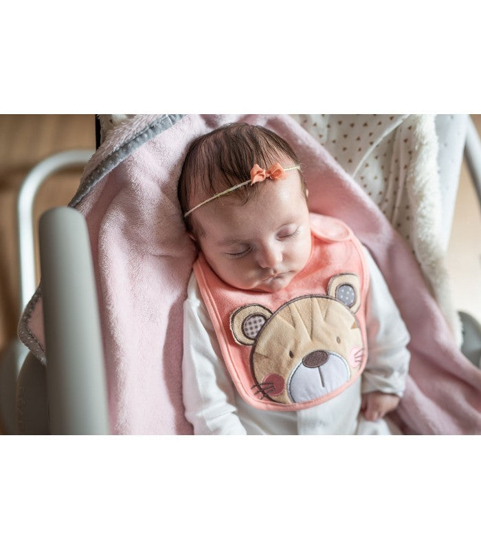 Set 3 Baberos Newborn Tiger de Olmitos