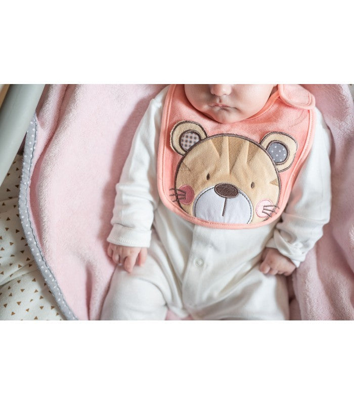 Set 3 Baberos Newborn Tiger de Olmitos