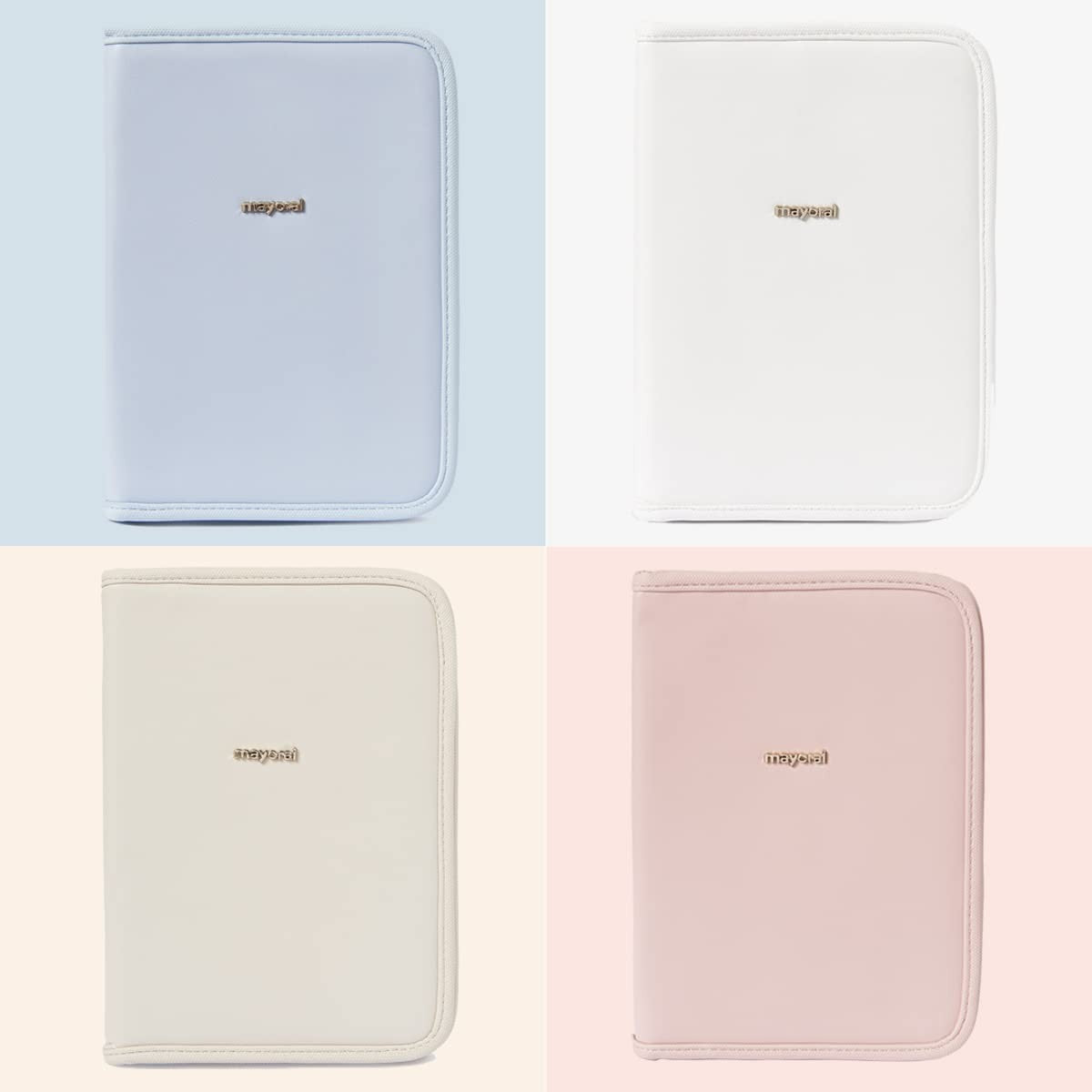 Porta-documentos liso para bebê - Organizador com zíper da Mayoral