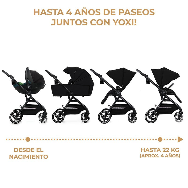Cochecito 2 en 1 YOXI de Kinderkraft (Chollomania)