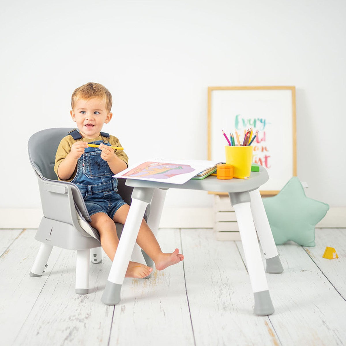Cadeira alta multifuncional Olmitos 5 em 1