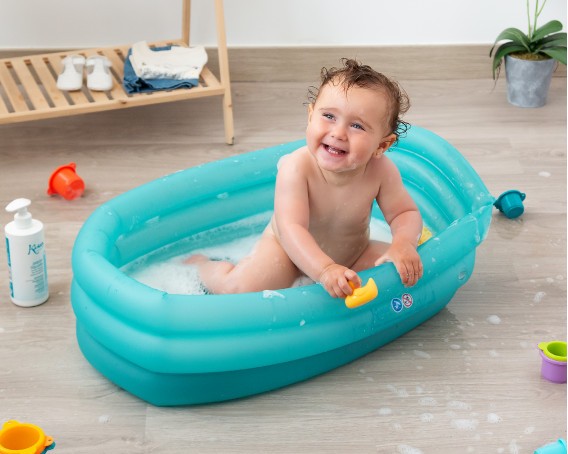Bañera infantil hinchable de Kiokids