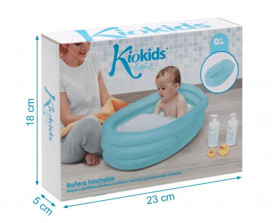 Bañera infantil hinchable de Kiokids
