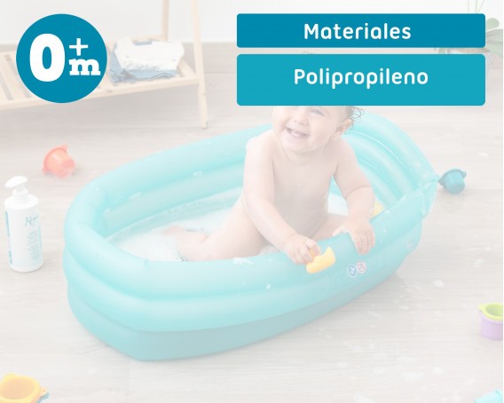 Bañera infantil hinchable de Kiokids