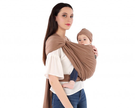 Fular semielástico para porteo de Kiokids