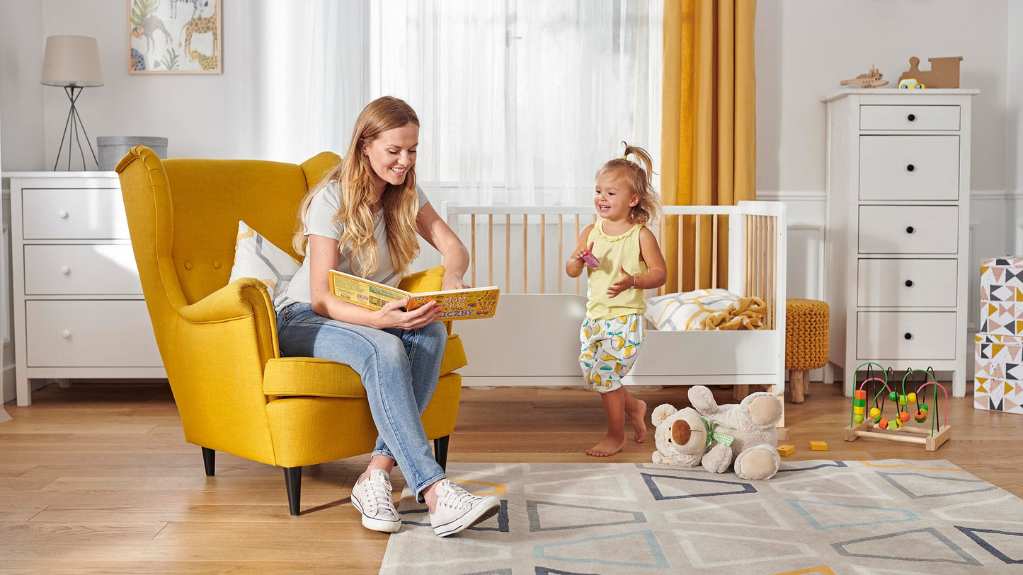 Maxicuna de Madera 2 en 1 LUNKY XL de Kinderkraft