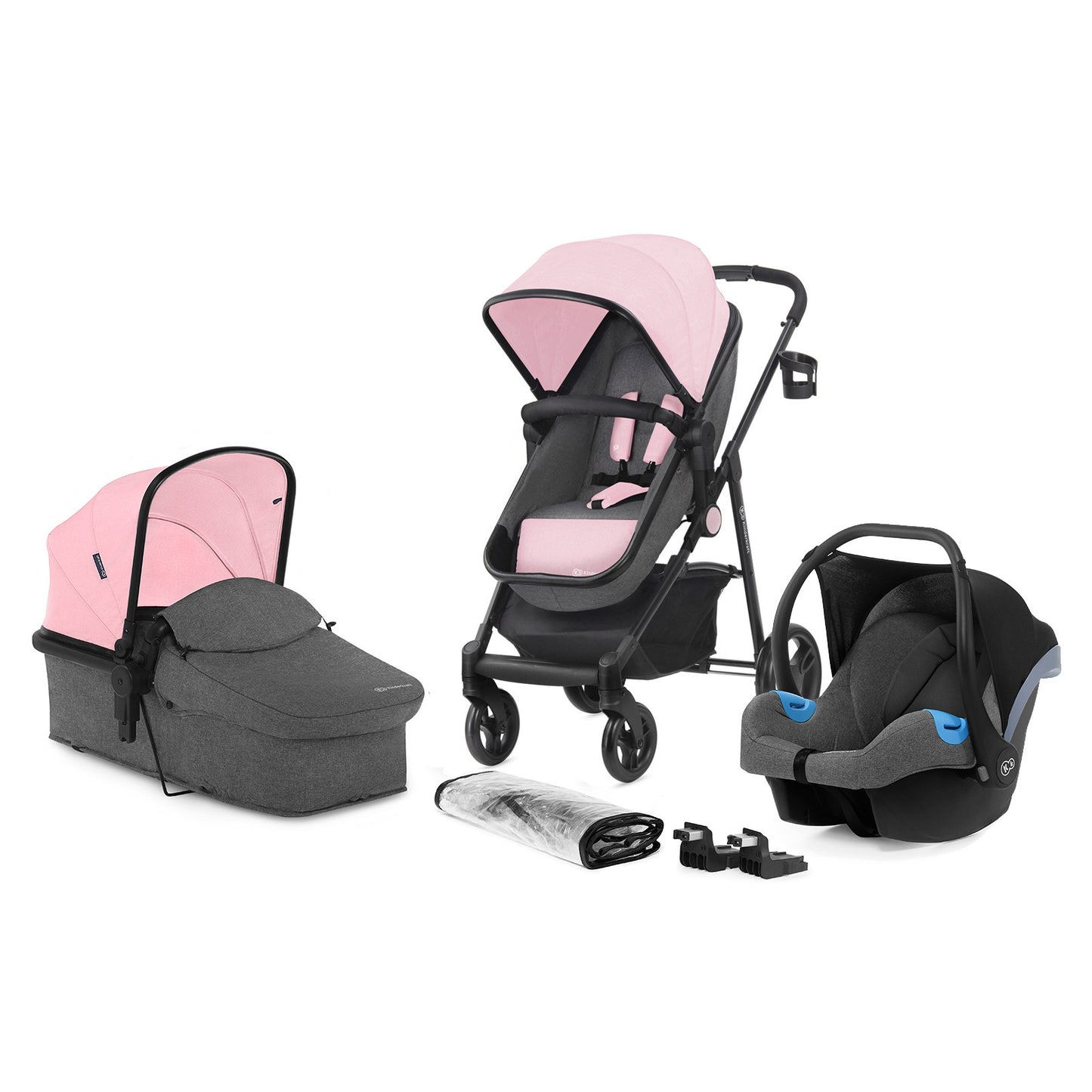 Carrinho de bebê Kinderkraft JULI 3 em 1