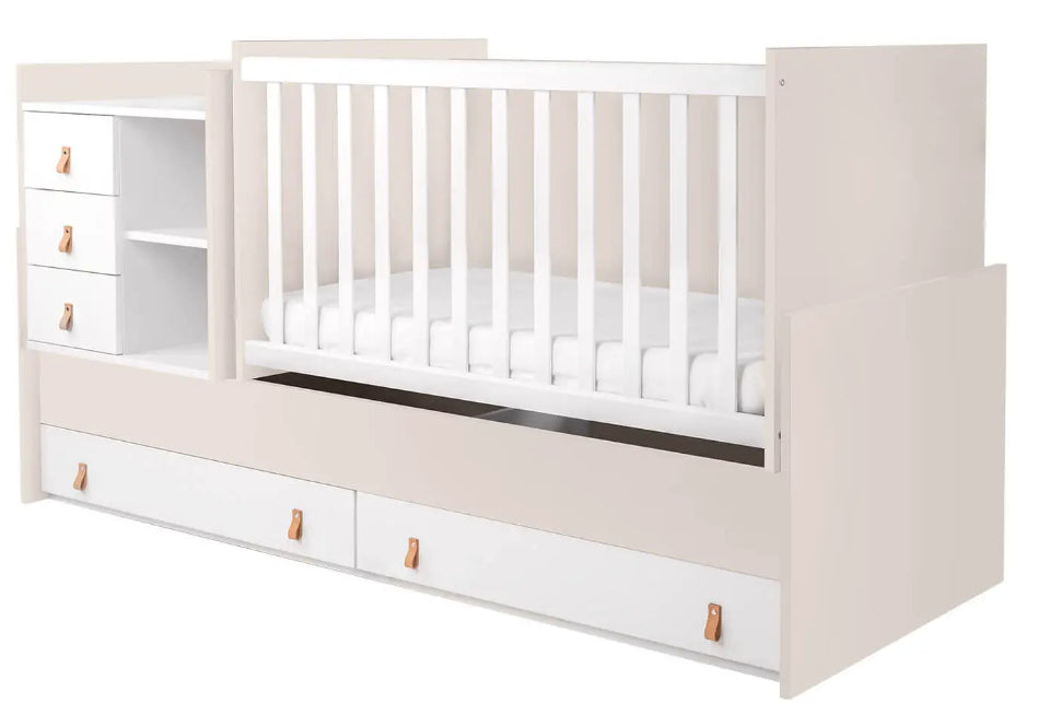 Cuna convertible en camita Lorena de Kikkaboo