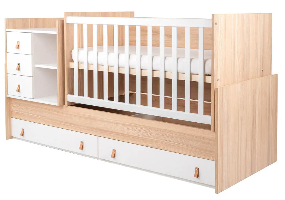 Cuna convertible en camita Lorena de Kikkaboo