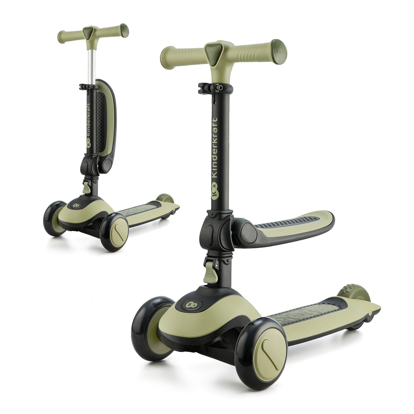 Bicicleta correpasillos 2 en 1 - HALLEY Kinderkraft bicicleta y patinete