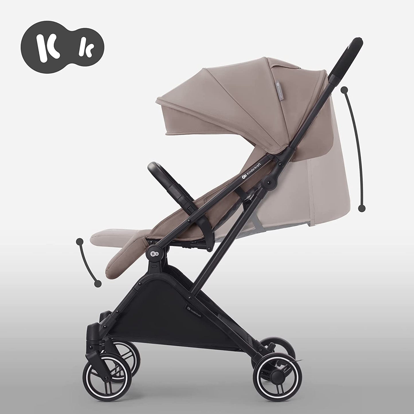 Silla de paseo INDY 2 de Kinderkraft