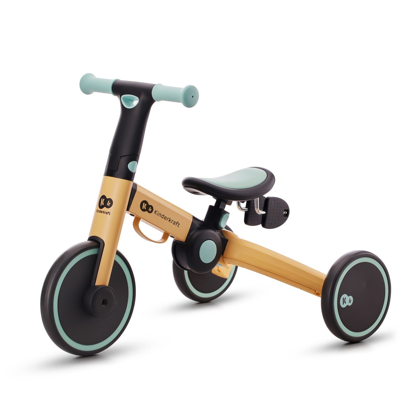 Triciclo de bicicleta evolutiva dobrável Kinderkraft 4Trike