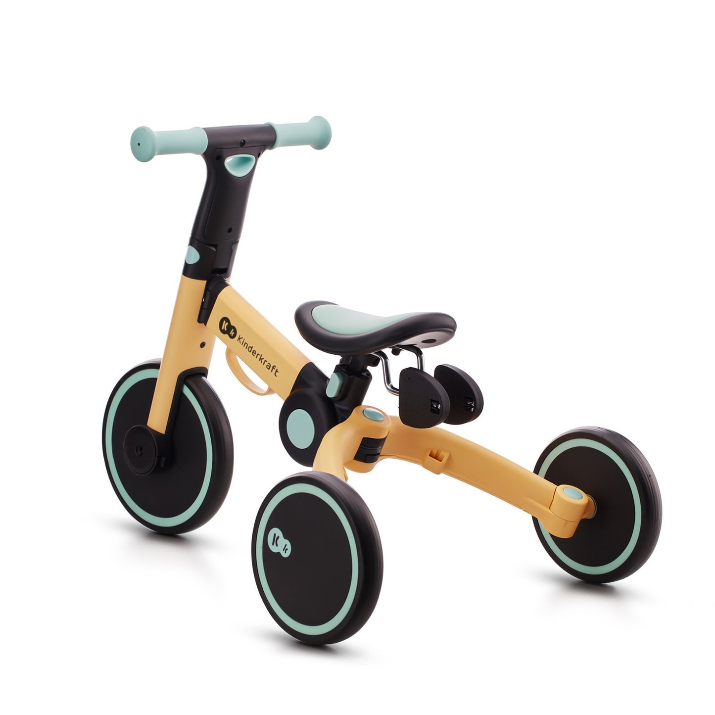 Triciclo de bicicleta evolutiva dobrável Kinderkraft 4Trike