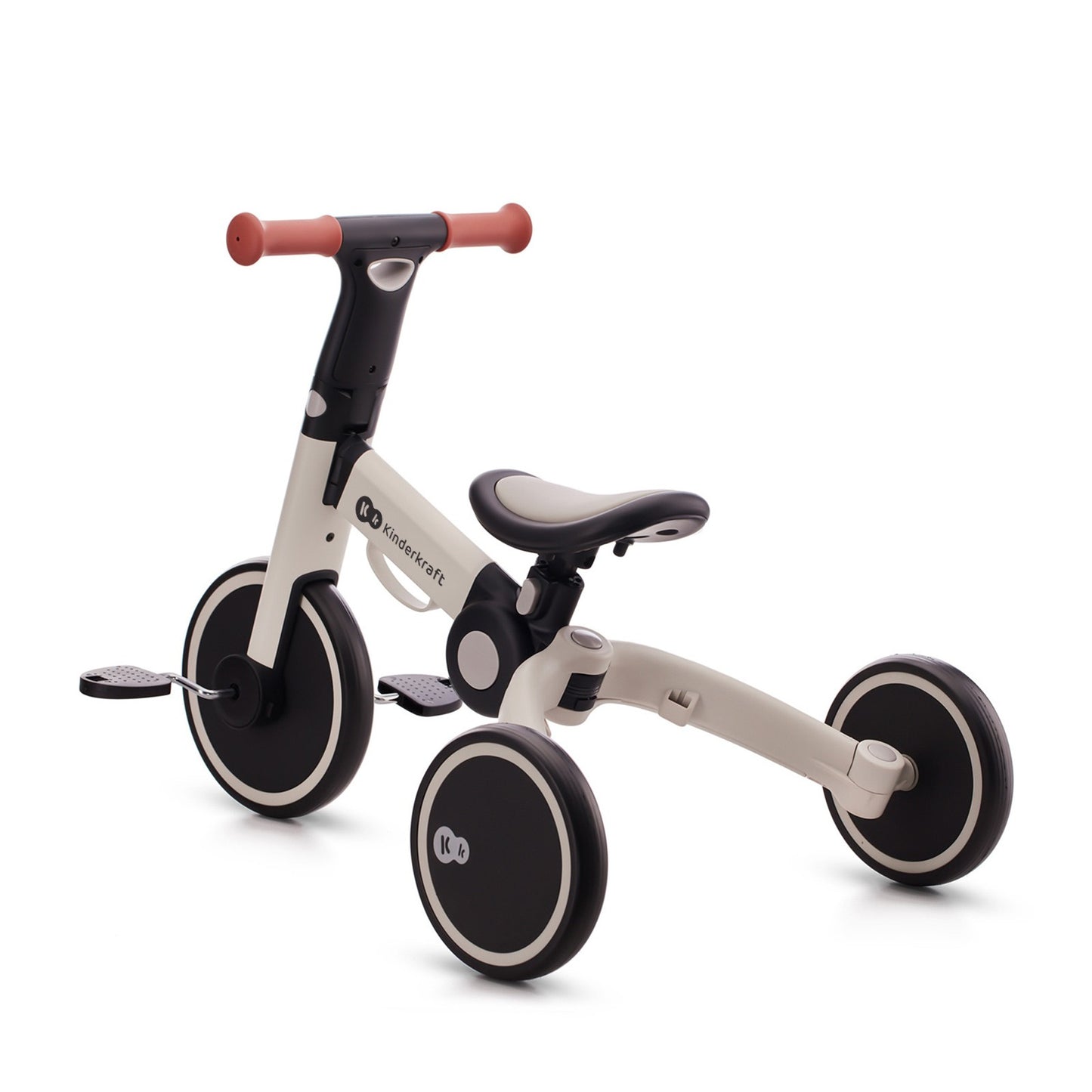 Triciclo de bicicleta evolutiva dobrável Kinderkraft 4Trike