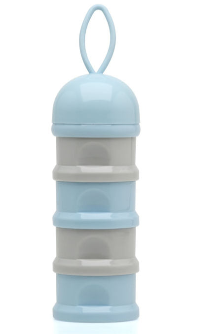 Dosificador de leche en polvo azul/rosa Kiokids