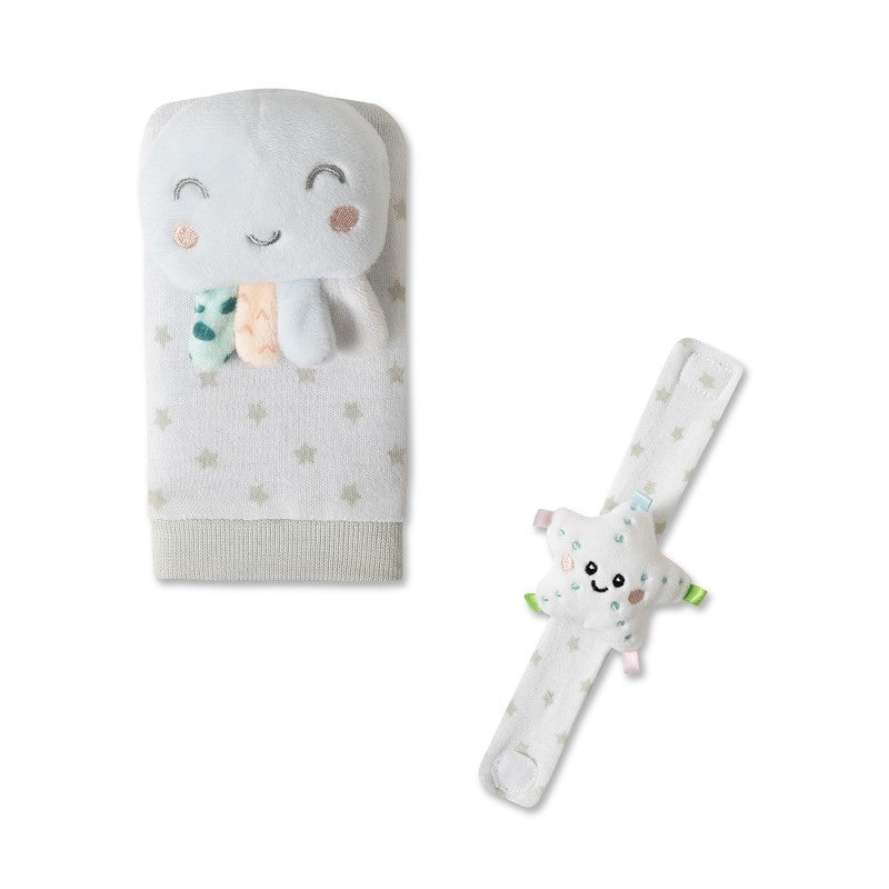 Set sonajeros para manos y pies divertidos animalitos de Interbaby