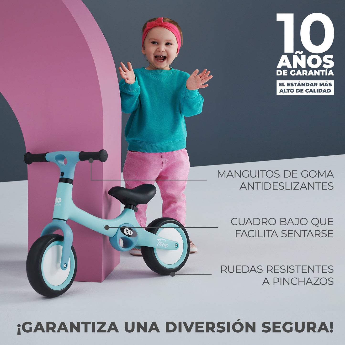 Bicicleta de equilíbrio Kinderkraft TOVE