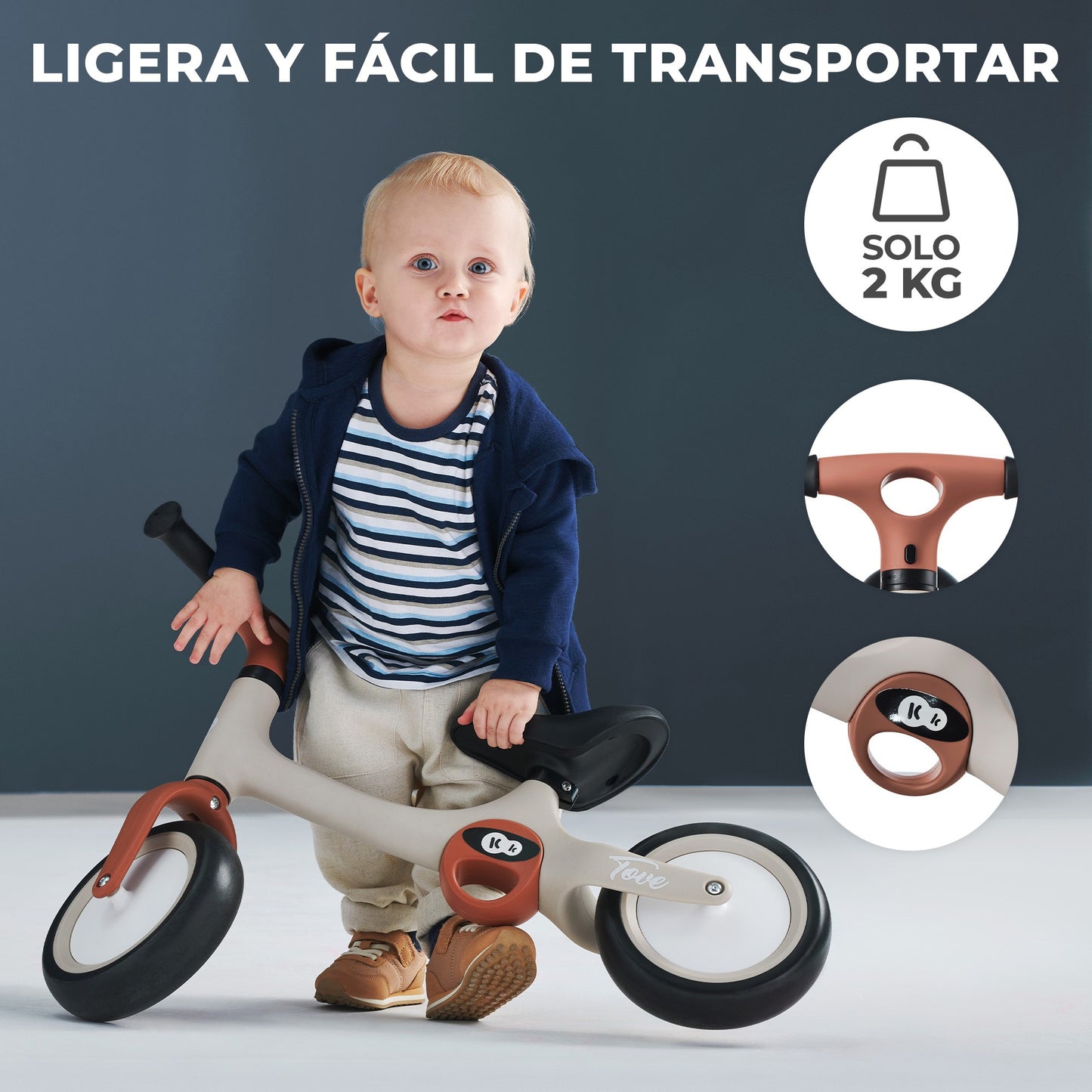 Bicicleta de equilíbrio Kinderkraft TOVE