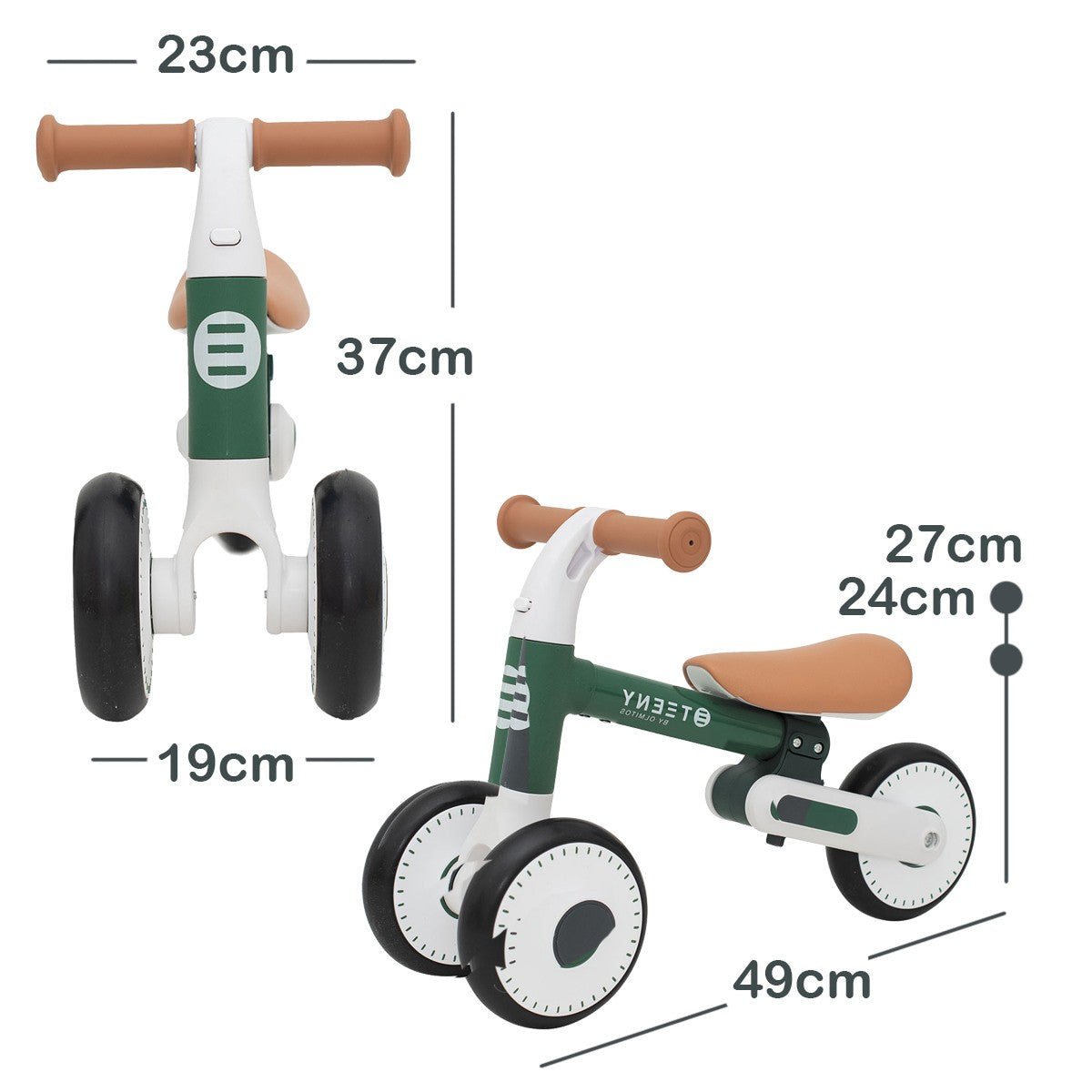 Bicicleta sem pedais Olmitos Teeny