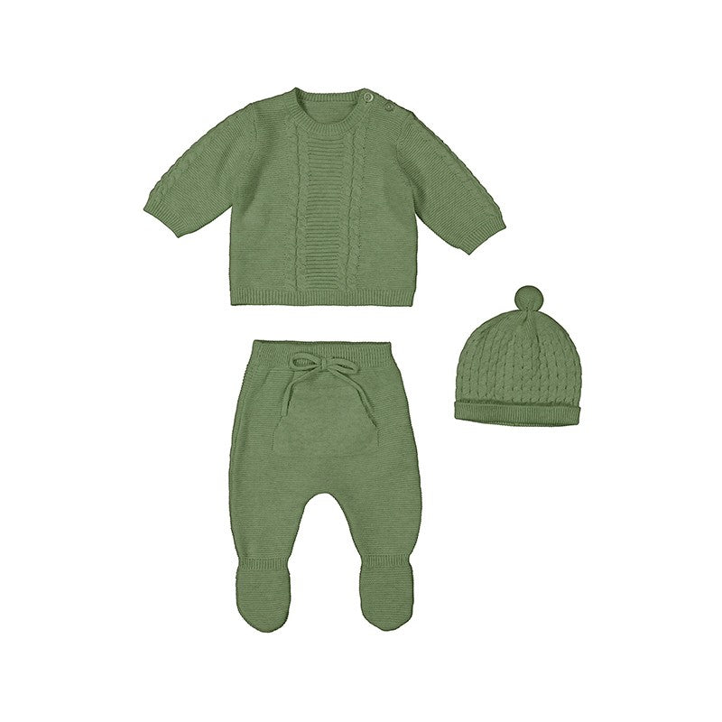 Conjunto polaina e gorro em malha 2507 Mayoral