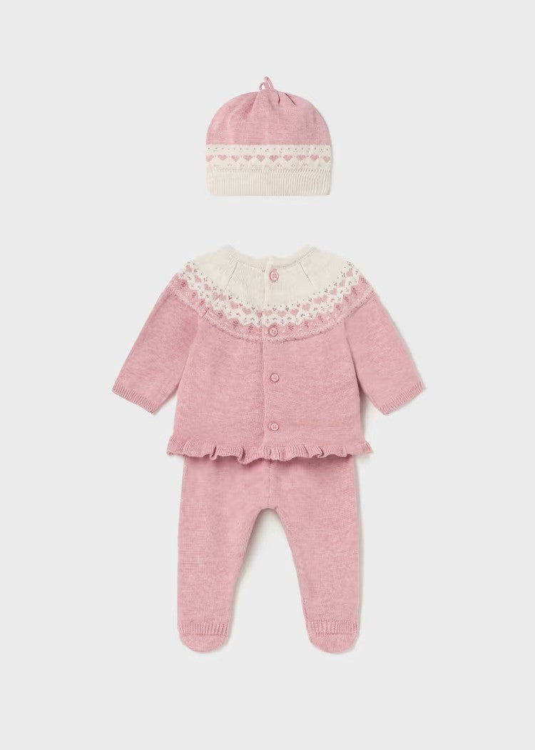Conjunto Polaina Tricot y Gorro 2504 Mayoral
