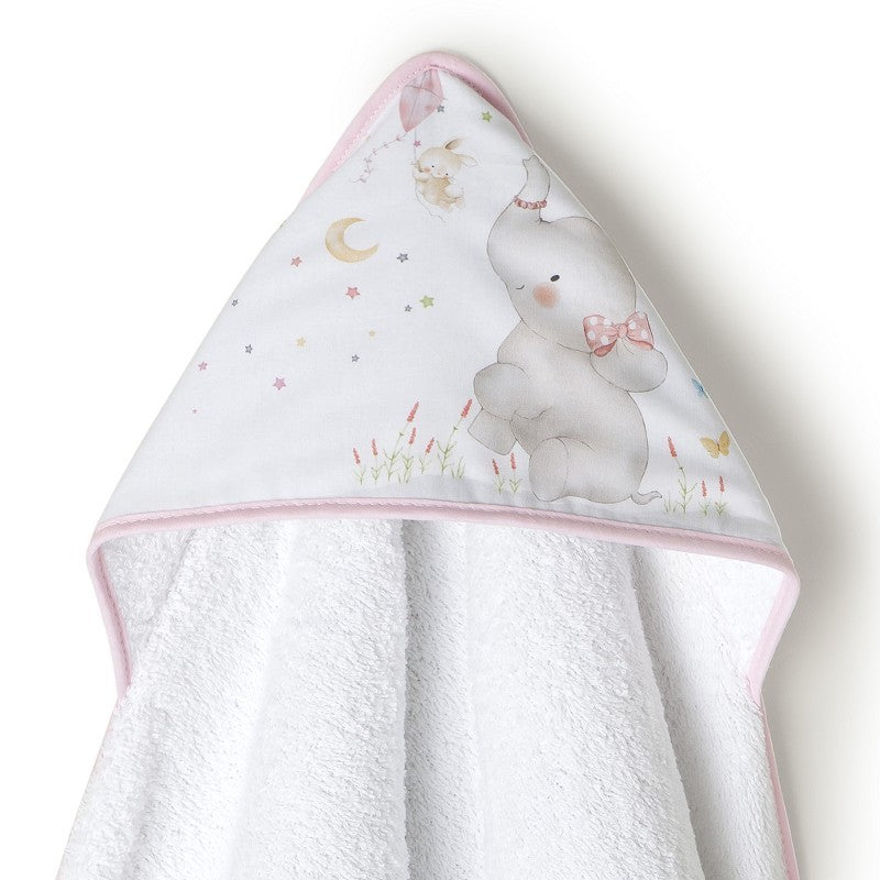 Set Capa de Baño Elefante + Doudou de Interbaby
