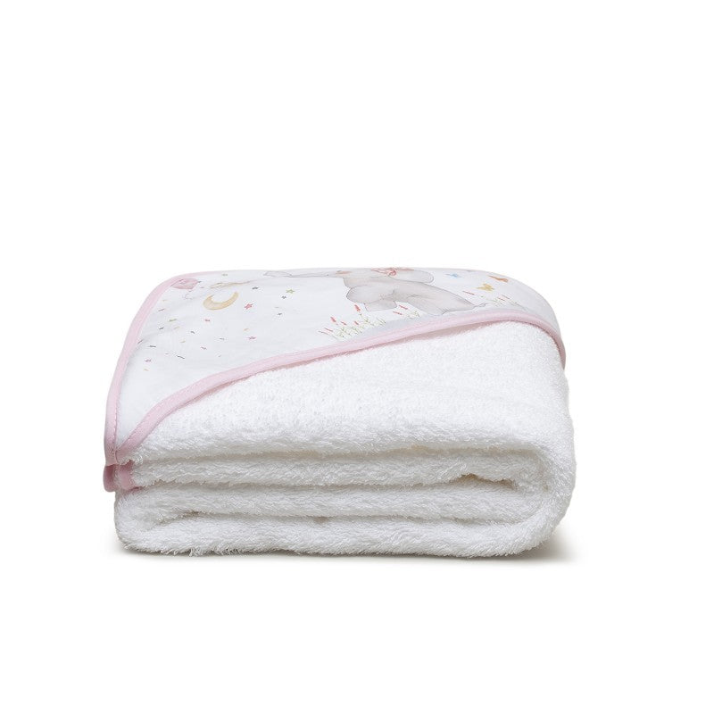 Set Capa de Baño Elefante + Doudou de Interbaby