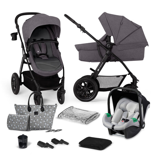 Cochecito Convertible Xmoov 3 en 1 con MINK PRO de Bebé 2023 de Kinderkraft
