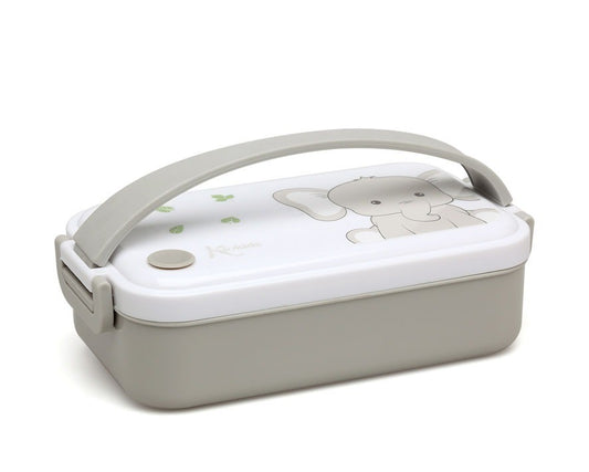 Caja almuerzo de acero inoxidable elefante de kiokids