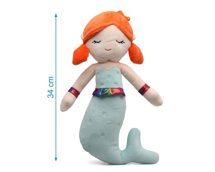 Peluche Sirenita 35cm de Kiokids