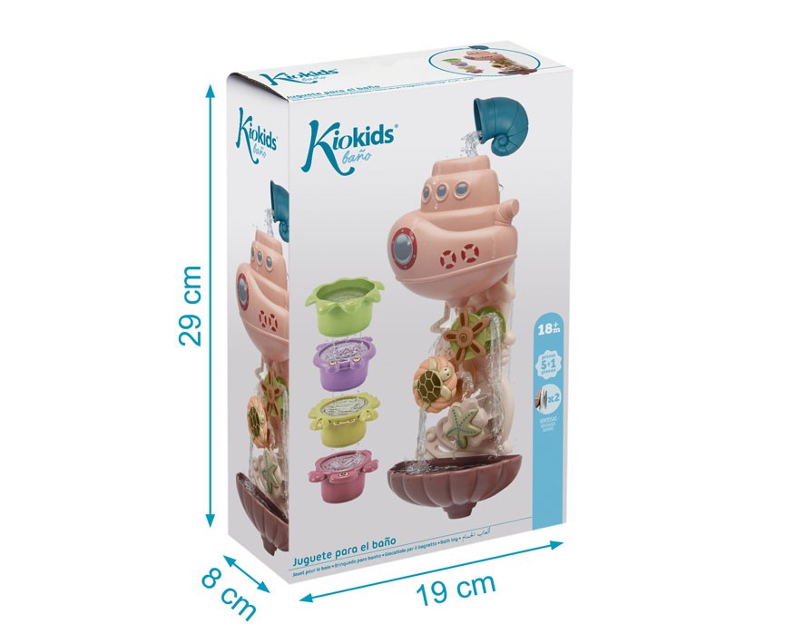Brinquedo de banho Kiokids 29x19