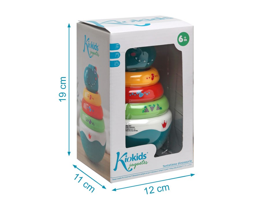 Tentetieso Dinosaurio de Kiokids