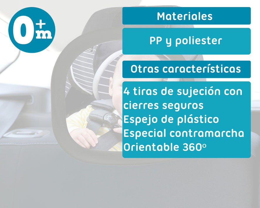 Espejo Retrovisor de Kiokids