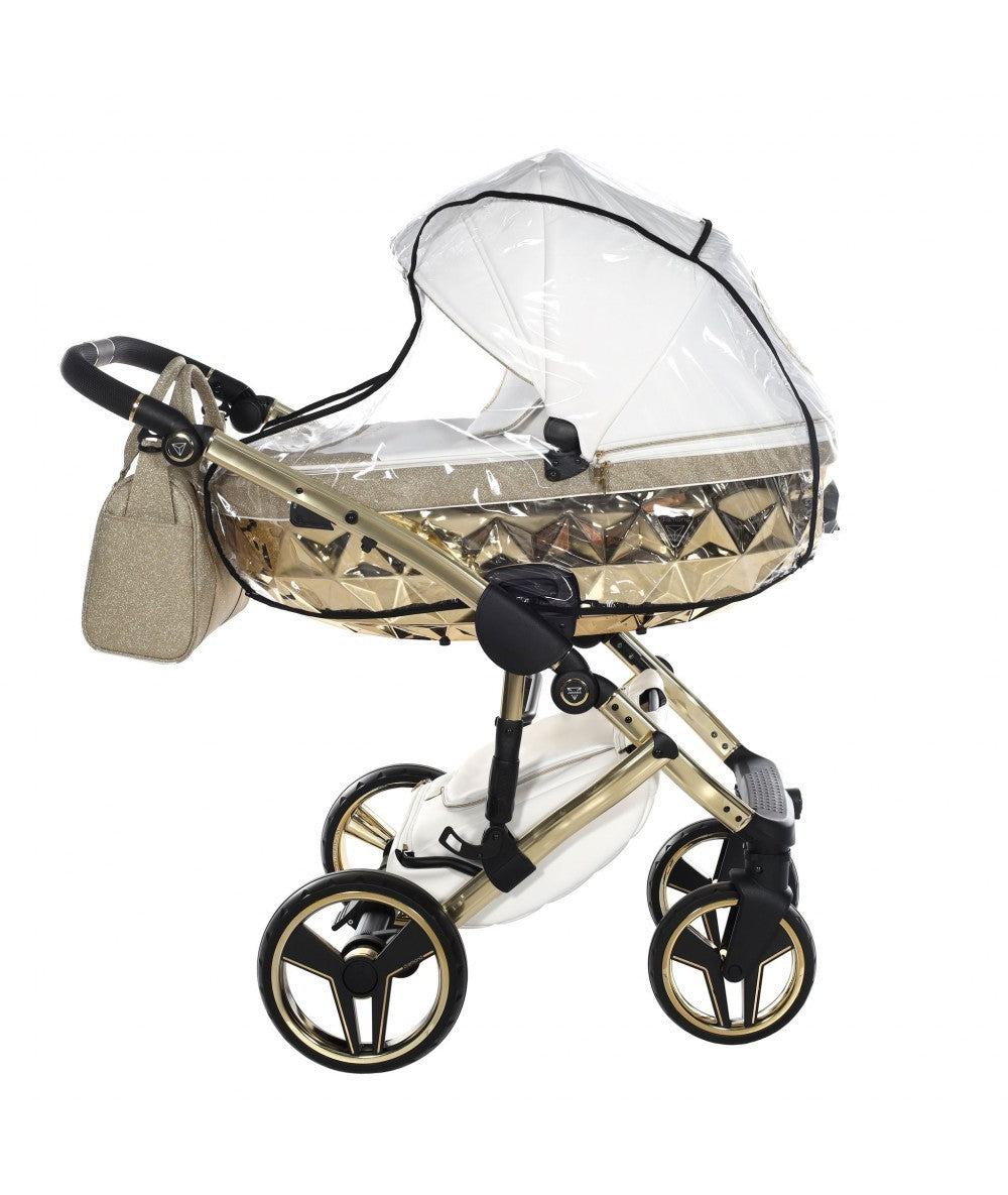 Duo de carrinhos com glitter artesanais da Junama