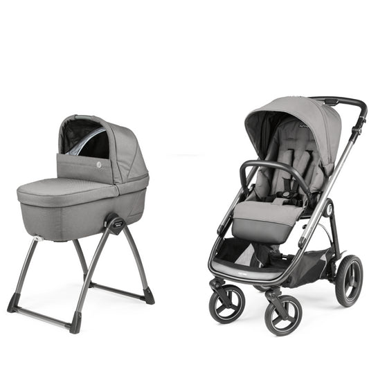 Duo Cochecito Veloce Belvedere con Soporte para Capazo de Peg Perego