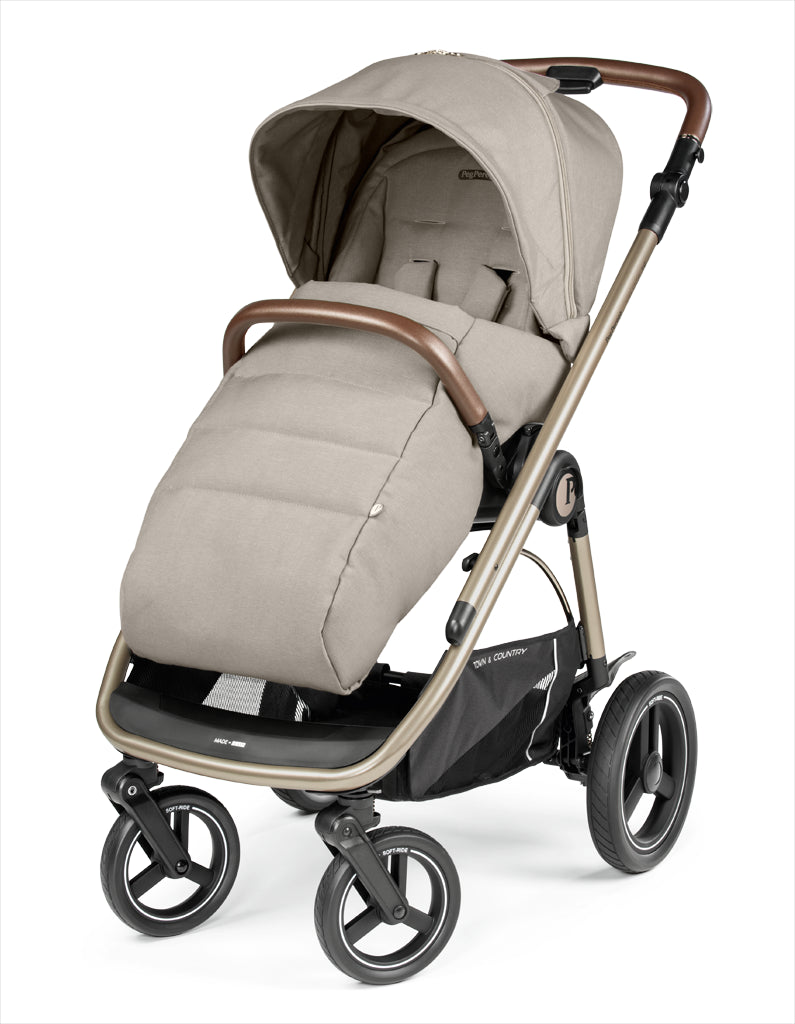 Duo Cochecito Veloce Belvedere con Soporte para Capazo de Peg Perego