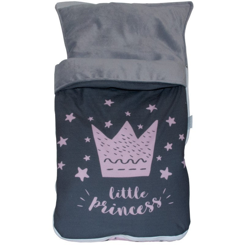 Saco para capazo entretiempo Little Crown de Pekebaby