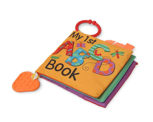 Atividades com livros têxteis de brinquedo infantil com letras da Kiokids