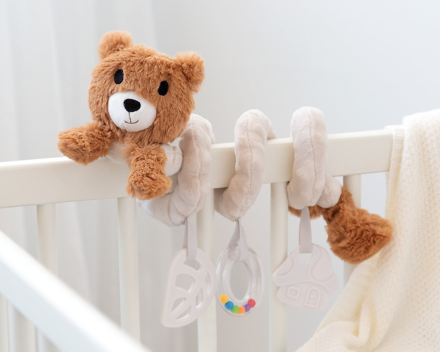Espiral de atividades do urso de pelúcia Kiokids (caixa)