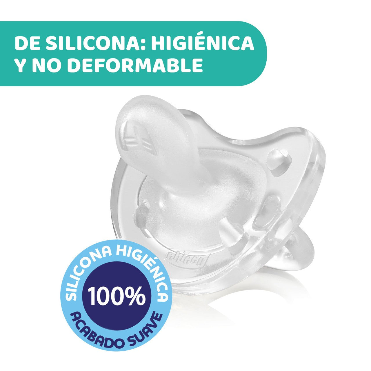 Chupeta de silicone Chicco Physio Luxe 2-6 meses