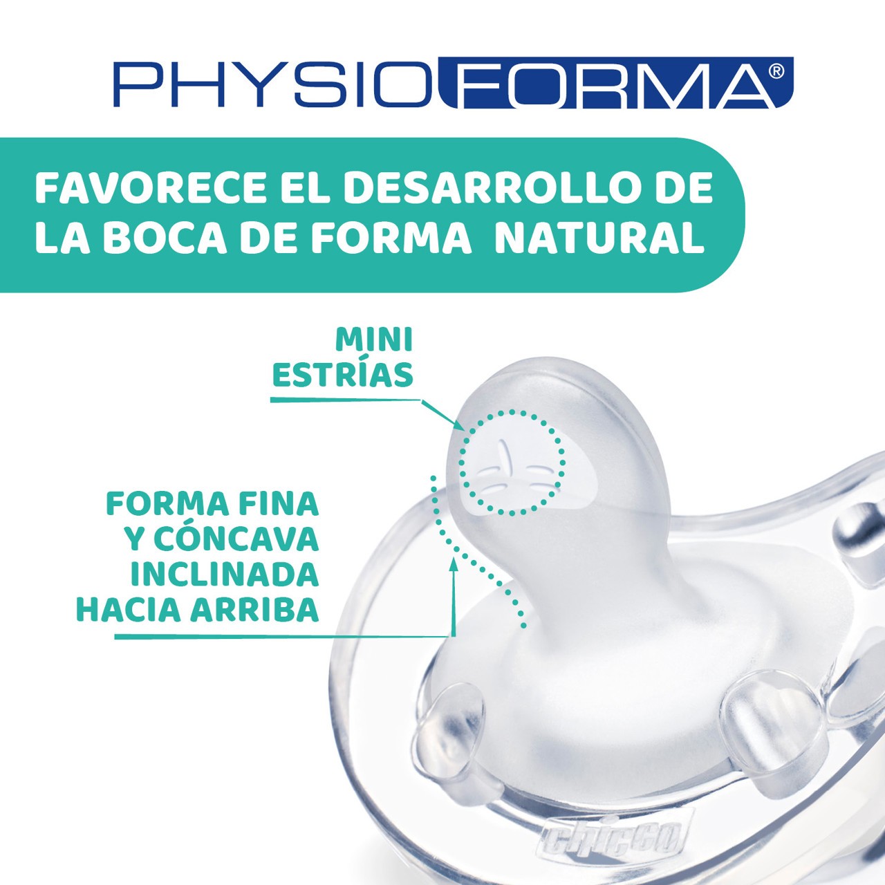 Chupeta de silicone Chicco Physio Luxe 2-6 meses