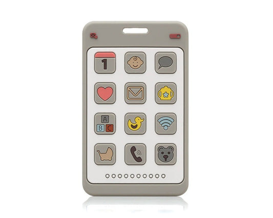 Mordedor de silicone em formato de telefone Kiokids