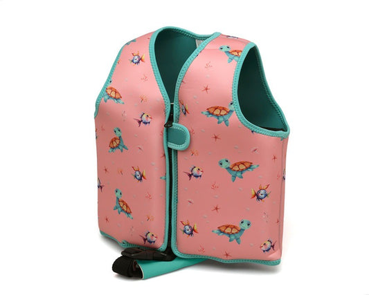 Chaleco Flotador de Neopreno Tortugas y Cododrilos