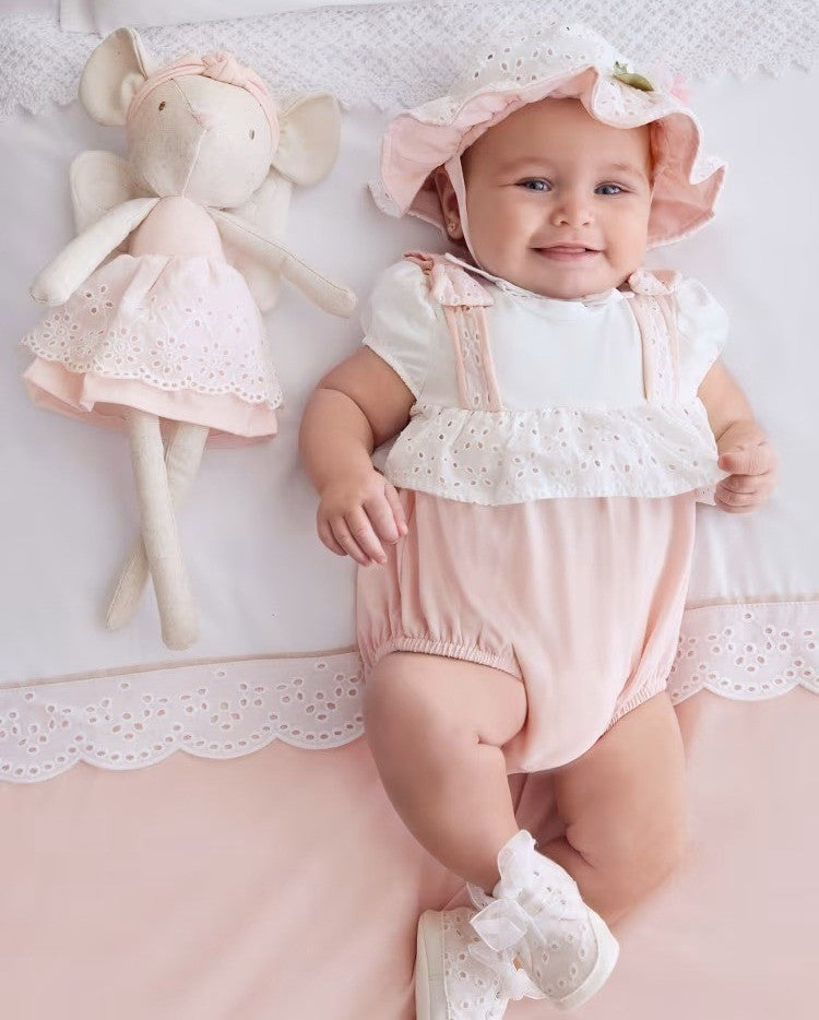 Pelele peto con gorro Better Cotton 1605 de Mayoral