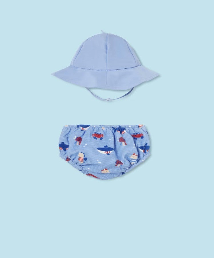Conjunto de Bañador y Gorro Para Bebé 1619 de Mayoral