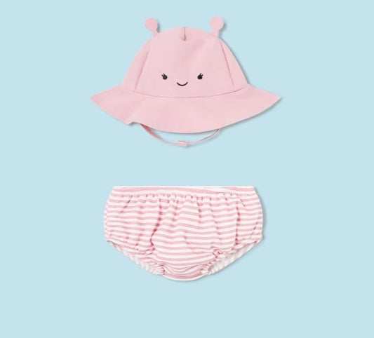 Conjunto de maiô e chapéu Mayoral Baby