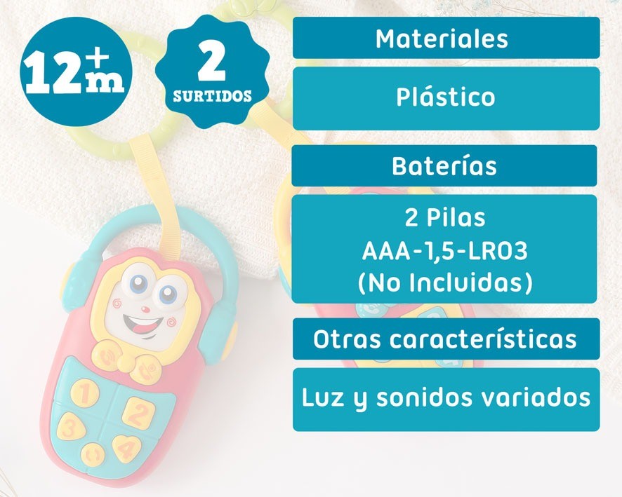 Mi Primer Teléfono Musical de Kiokids